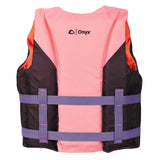 Onyx Outdoor Shoal All Adventure Youth Life Jacket - Pink, Versatile Water Sports Gear for Kids 55 - 88 lbs - 121000 - 105 - 002 - 26 - Anchor Express