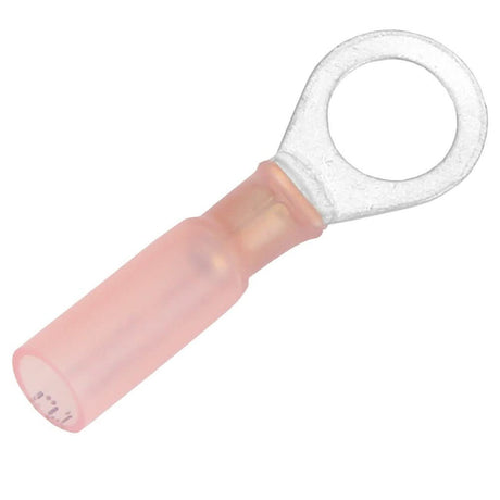 Pacer 22 - 18 AWG Heat Shrink Ring Terminal - 5/16" Stud Size - 25 Pack - TE18 - 56R - 25 - Anchor Express