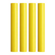 Pacer Battery Cable Heat Shrink Tubing - 3/4" x 12" - Yellow (4 - Pieces) - Anchor Express