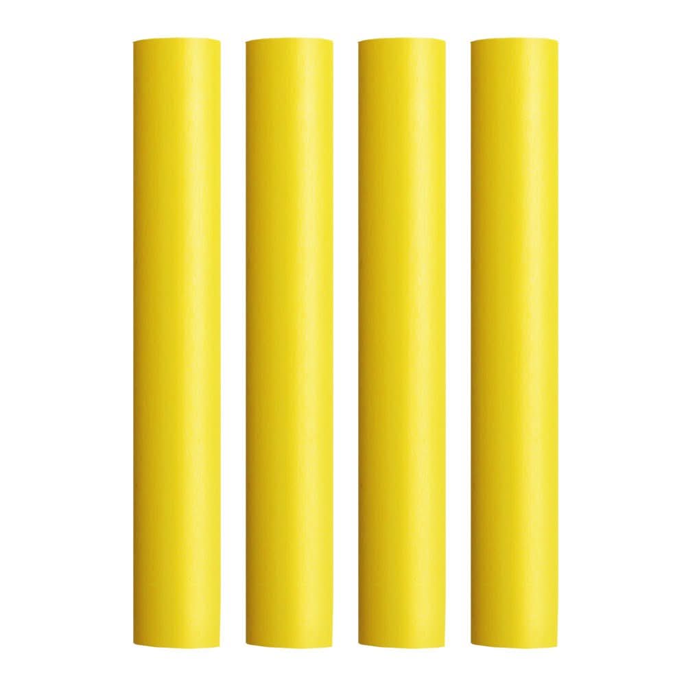 Pacer Battery Cable Heat Shrink Tubing - 3/4" x 12" - Yellow (4 - Pieces) - Anchor Express
