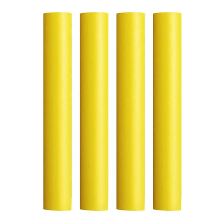 Pacer Battery Cable Heat Shrink Tubing - 3/4" x 12" - Yellow (4 - Pieces) - Anchor Express