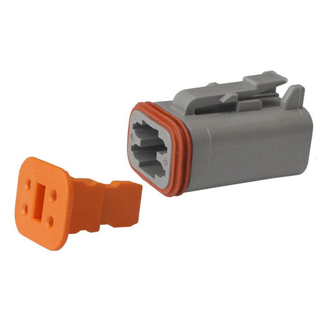 Pacer Deutsch DT Plug & Wedge Lock Kit - 4 Position - 10 Pack - Anchor Express