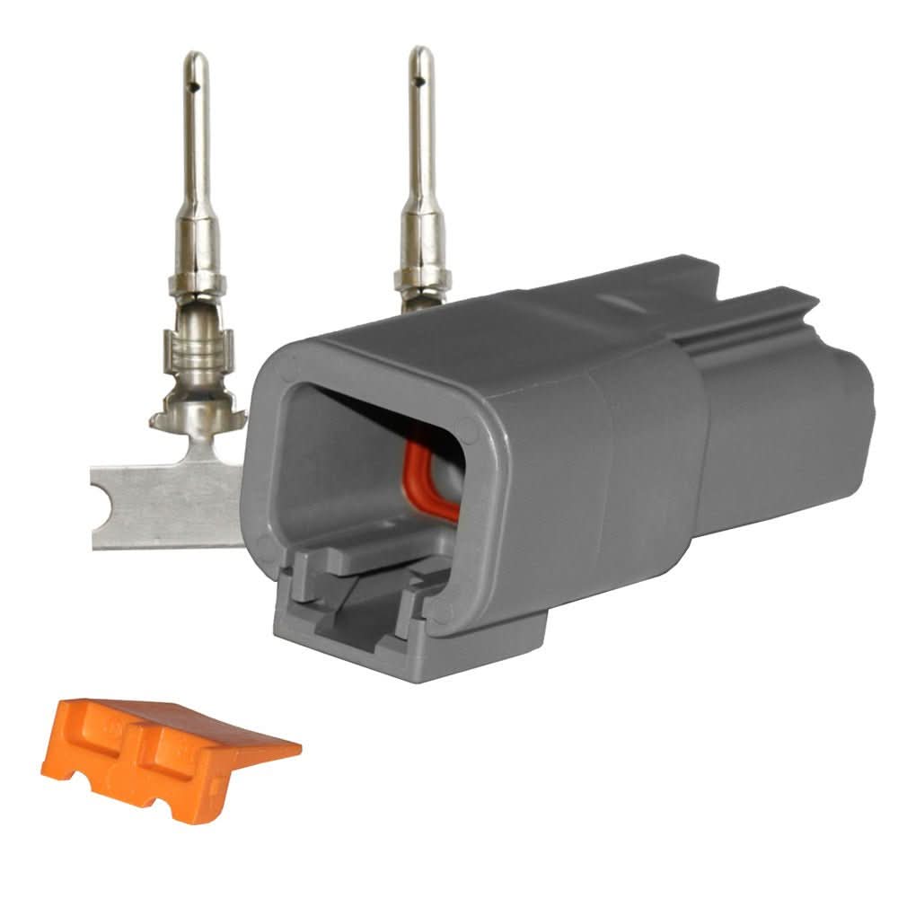 Pacer DTP Deutsch Receptacle Repair Kit - 14 - 12 AWG (2 Position) - Anchor Express