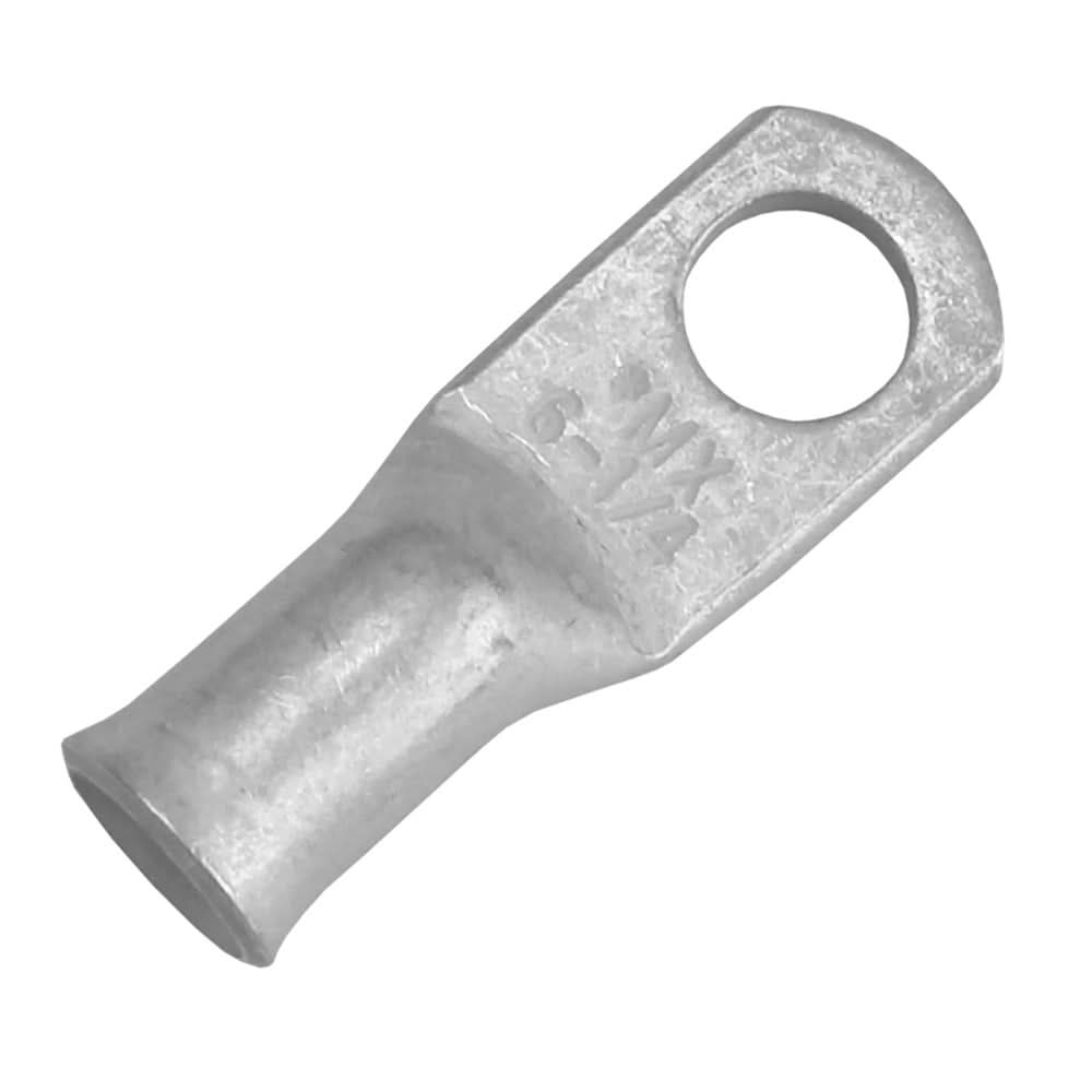 Pacer Tinned Lug 6 AWG - 1/4" Stud Size - 10 Pack - Anchor Express