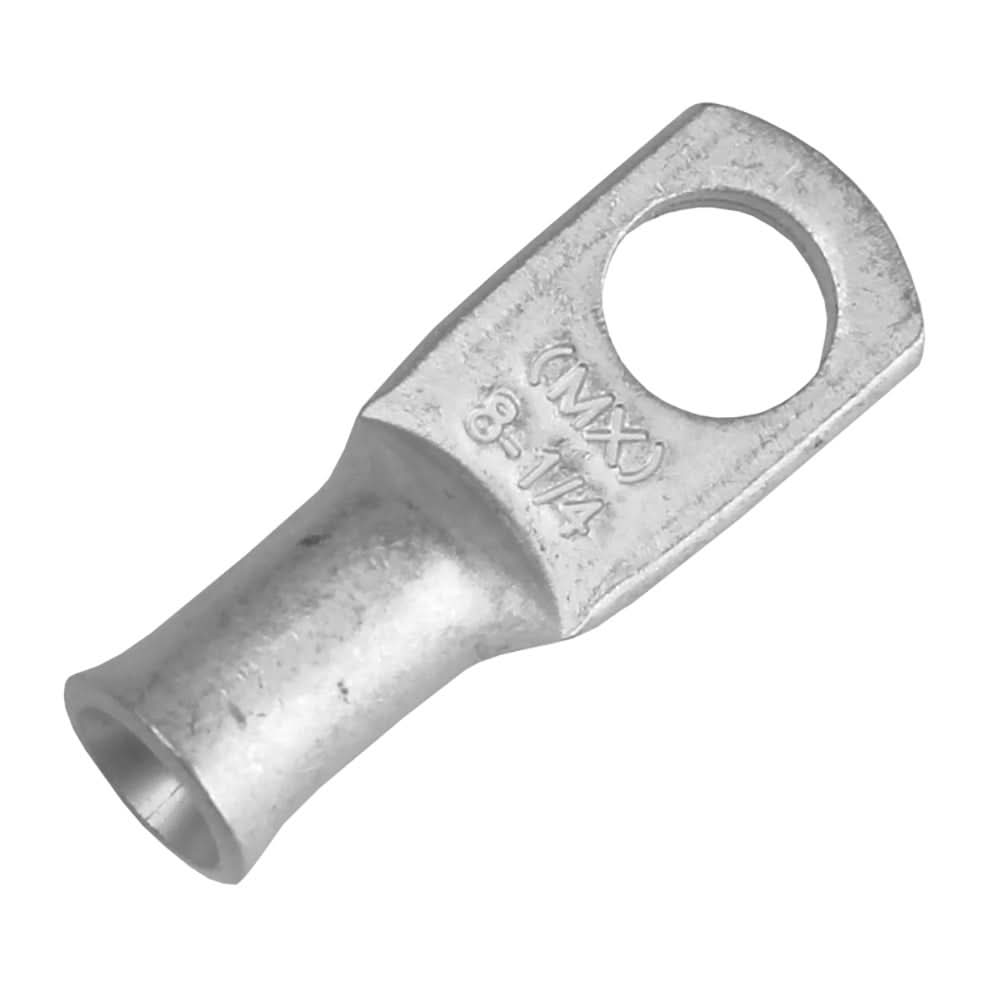 Pacer Tinned Lug 8 AWG - 1/4" Stud Size - 10 Pack - Anchor Express