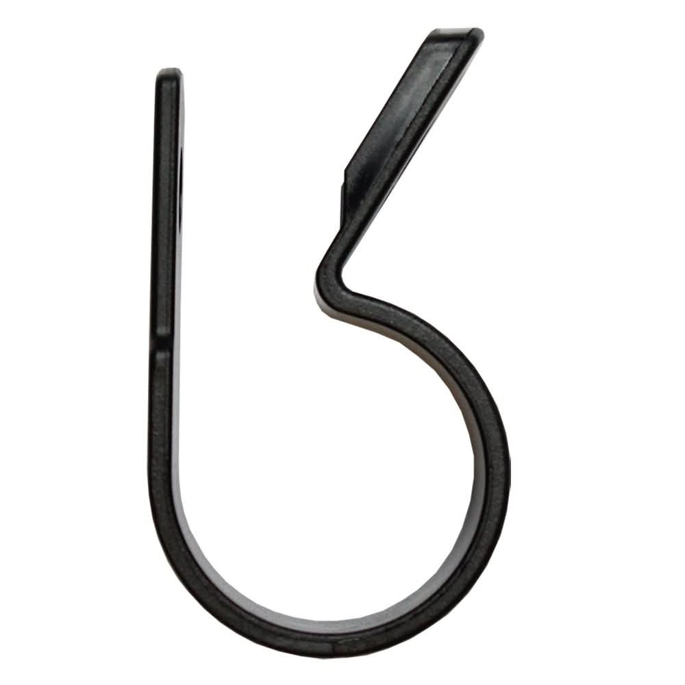 Pacer UV Resistant Nylon C - Clamps - 1/2" - Black - 25 Pack - Anchor Express