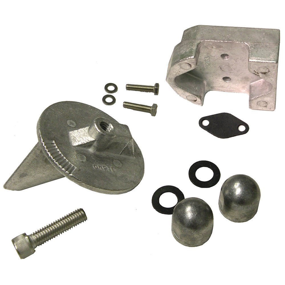 Performance Metals Mercruiser Alpha 1 Gen 1 Complete Anode Kit (No Power Steering) - Aluminum - Anchor Express