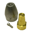Performance Metals Mercruiser Bravo 3 (2003 & Earlier) Prop Anode Retrofit Kit - Aluminum - Anchor Express