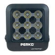 Perko Lightship 50 LED High Performance Spotlight - 12/24V - Black - Anchor Express