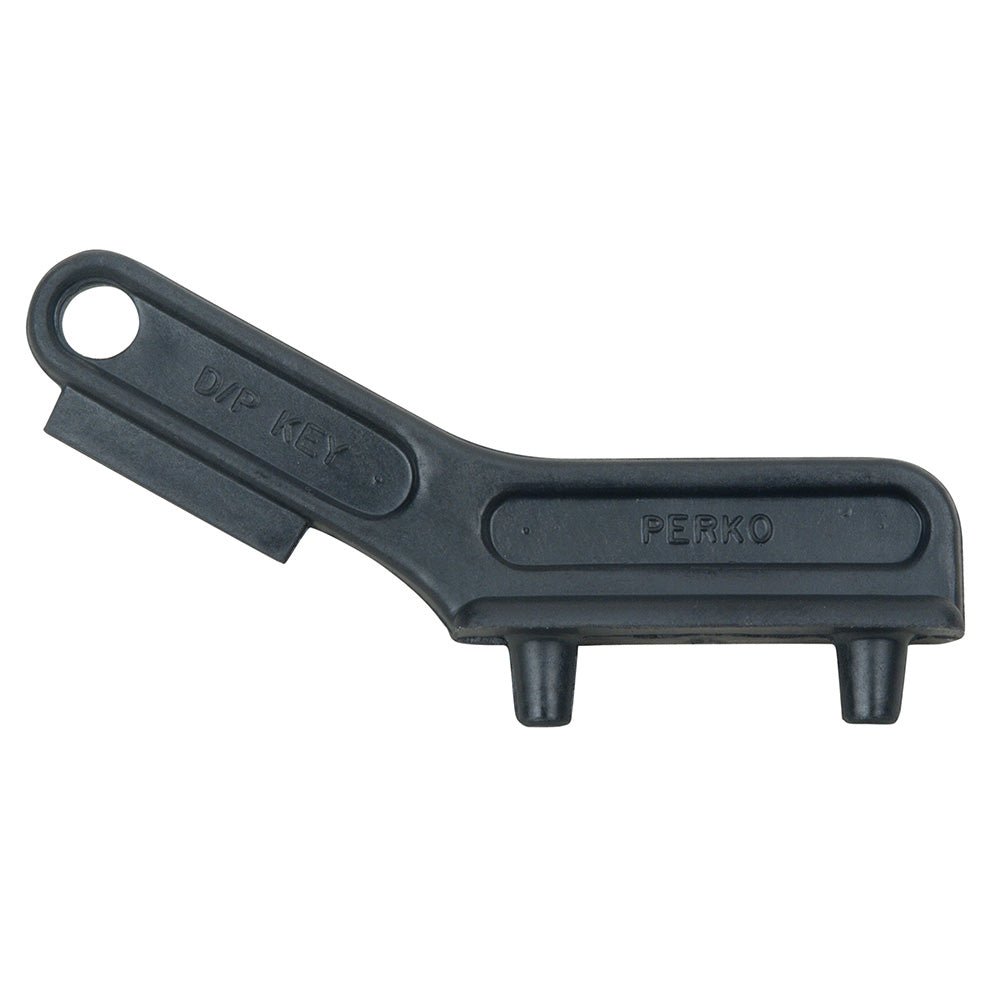 Perko Plastic Deck Plate Key - Black - Anchor Express