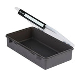Plano StowAway 3700 Deep Open Stow - Durable, Clear Lid Storage Box with Quick - Access Latch - P000269 - Anchor Express