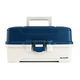 Plano Three - Tray Tackle Box in Blue and White, Model OB3TRAYTBBLUEWHITE - P000405 - Anchor Express