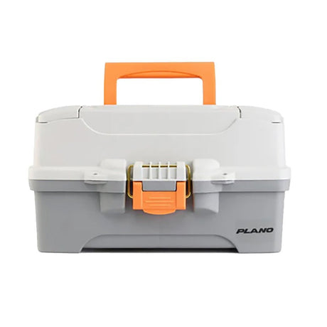 Plano Two - Tray Tackle Box in Light Grey and Dark Grey - Model OB2TRAYTBGRAYGRAY - P000403 - Anchor Express