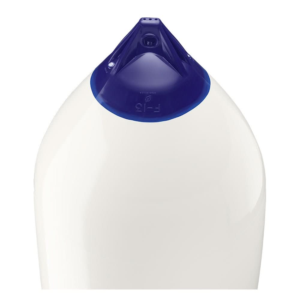 Polyform F - 13 Twin Eye Fender 29" x 76.5" - White - F - 13 - WHITE - Anchor Express