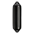 Polyform NF - 4 Heavy - Duty Twin Eye Boat Fender - 6.4 x 12.6 Inches, Black - NF - 4 BLACK - Anchor Express