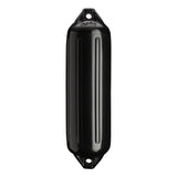 Polyform NF - 4 Heavy - Duty Twin Eye Boat Fender - 6.4 x 12.6 Inches, Black - NF - 4 BLACK - Anchor Express