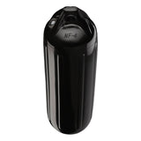 Polyform NF - 4 Heavy - Duty Twin Eye Boat Fender - 6.4 x 12.6 Inches, Black - NF - 4 BLACK - Anchor Express