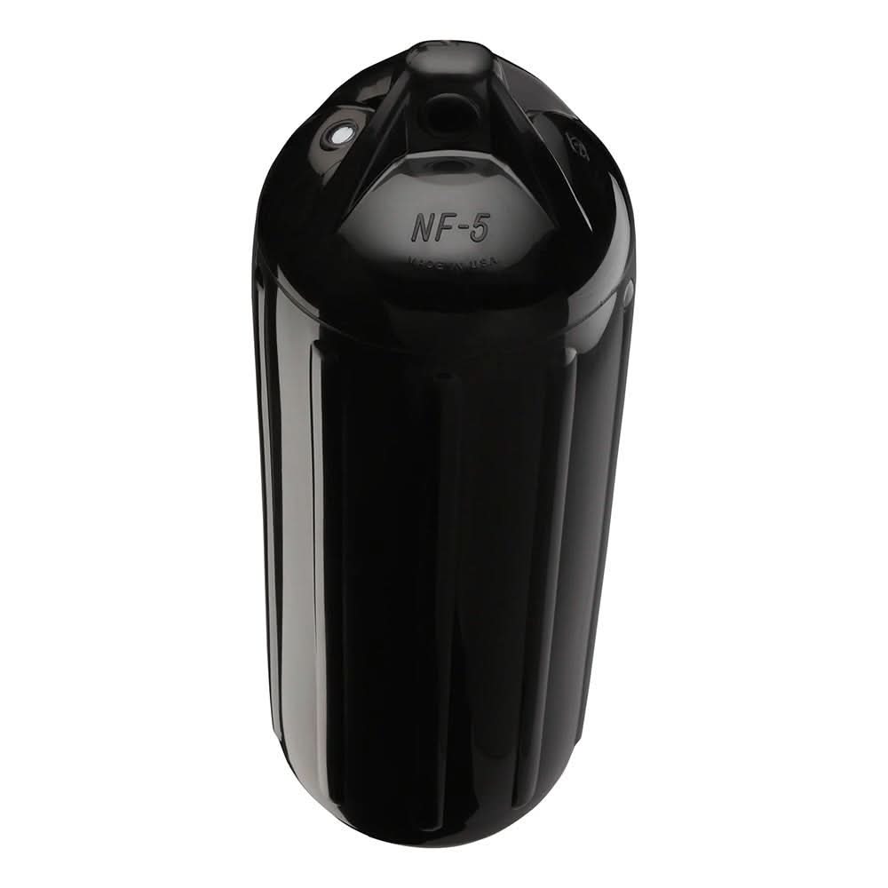 Polyform NF - 5 Heavy - Duty Twin Eye Boat Fender - 8.9 x 26.8 inches, Black - NF - 5 BLACK - Anchor Express