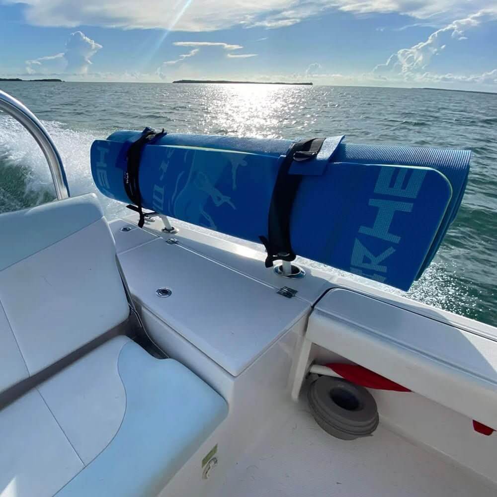 Poseidon Racks 30 - Degree Rod Holder Rack for Water Mat Storage - Marine Grade, U.S.A. Made - 369948 - Anchor Express