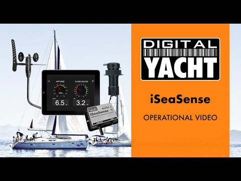 Digital Yacht iSeaSense Wireless Speed Depth Temp Pack Plus Wind - ZDIGISSPK2