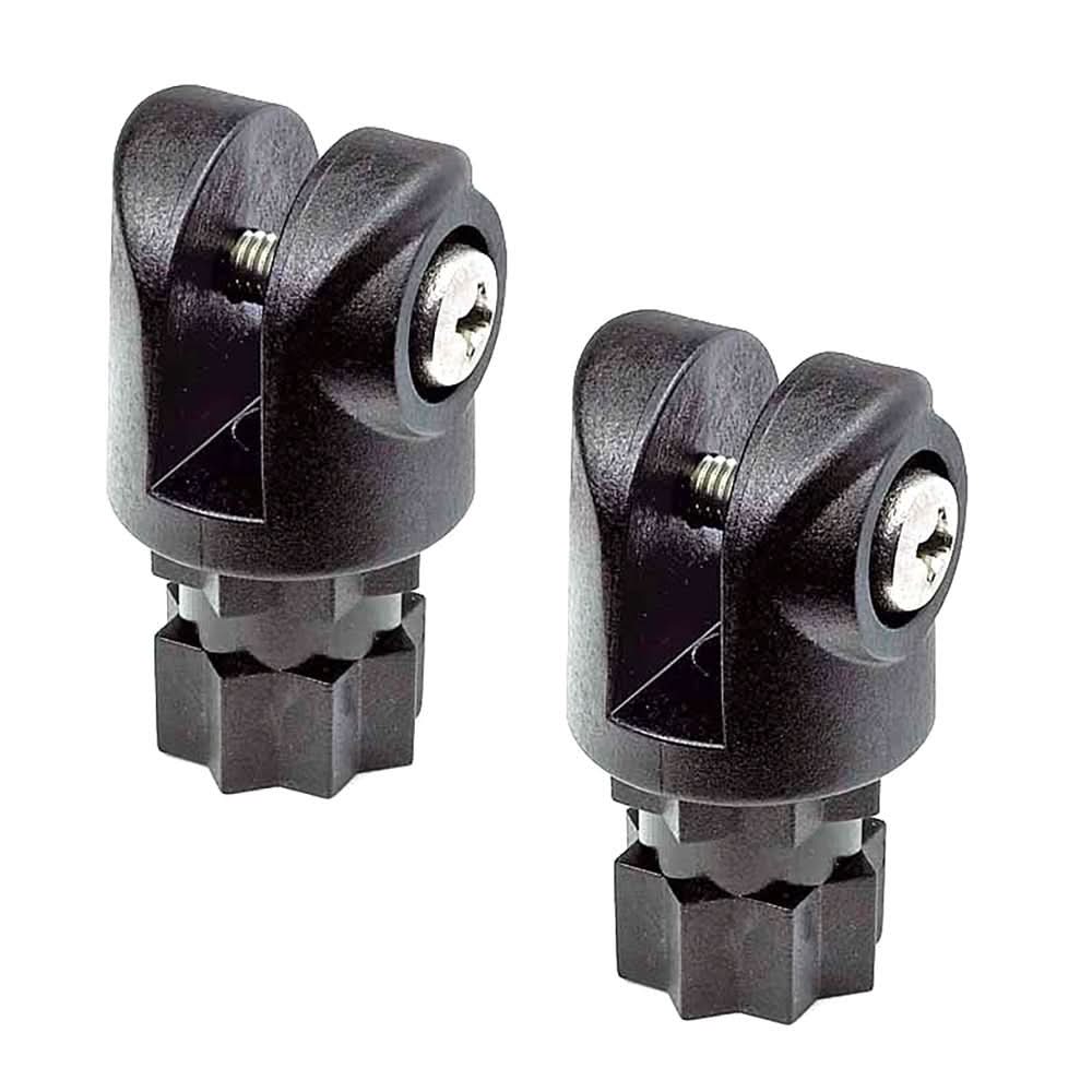 RAILBLAZA Clevis/Bimini Support Pair - Black - Anchor Express