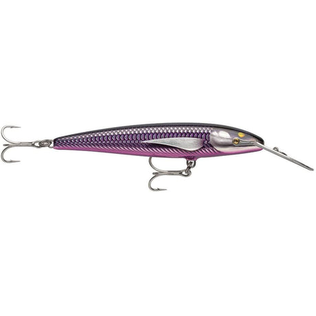 Rapala CountDown Magnum Elite 145 - 5 - 3/4 Inch Armored Purple Mackerel Saltwater Lure - CDMAGE145AMPM - Anchor Express