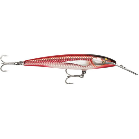 Rapala CountDown Magnum Elite 145 - 5 - 3/4 inch Armored Real Red Bait Saltwater Lure - CDMAGE145AMRRB - Anchor Express