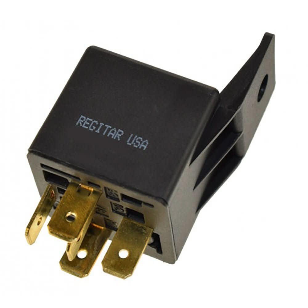 Regitar USA Relay w/Tab f/Most Engines: 30AMP, 5 Terminal, Single Pole/Double Throw - Anchor Express