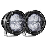 RIGID Industries 360 - Series RGBW 4" Offroad Lamp Drive Beam w/RGBW Backlight Pods - Set of 2 - Anchor Express