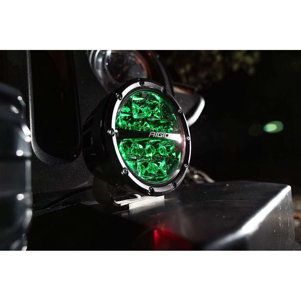 RIGID Industries 360 - Series RGBW 6" Offroad Lamp Spot Beam w/RGBW Backlight Pods - Set of 2 - Anchor Express