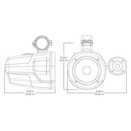 Roswell R1 Pro Tower Speakers - Black - 200W RMS & 400W Peak Power - Anchor Express