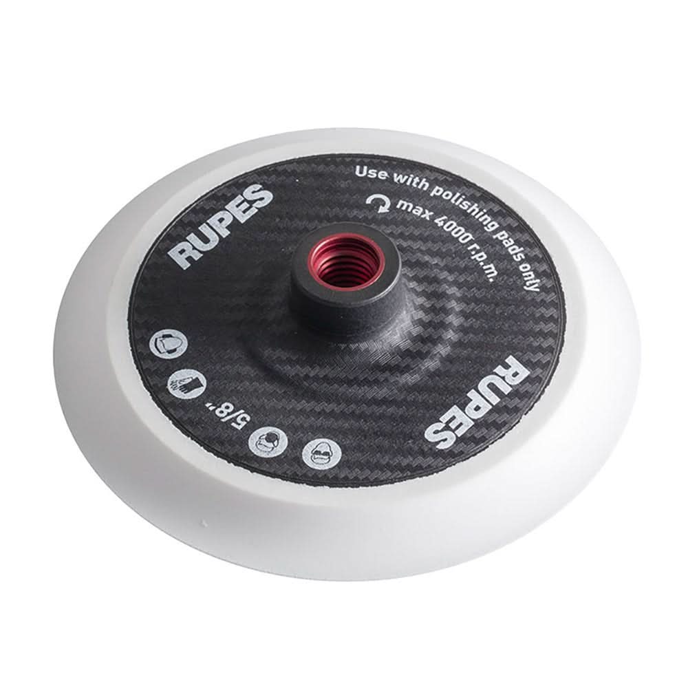 RUPES 982.6 Backing Pad, 6 - Inch Velcro with 5/8 - Inch Female Thread for Rotary Polishers - 982.6 - Anchor Express
