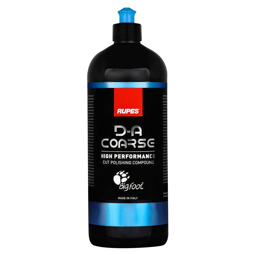 RUPES D - A Coarse High Performance Cut Polishing Compound 33.8 oz * Rapid Defect Removal for All Paint Types - 9.DACOARSE - Anchor Express
