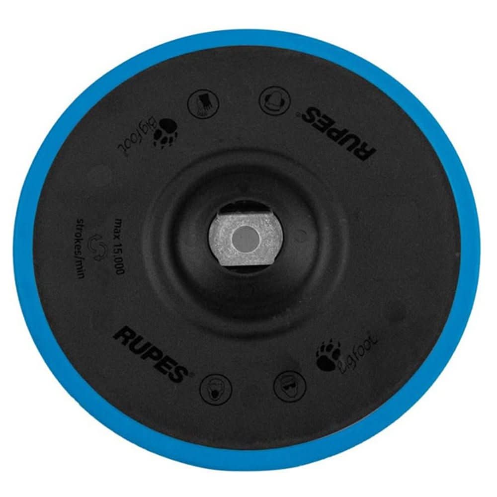 RUPES D - A Precision Pro 6 - Inch Polishing Backing Pad - Durable & Stable with Rubber Edge - 981.710/C - Anchor Express
