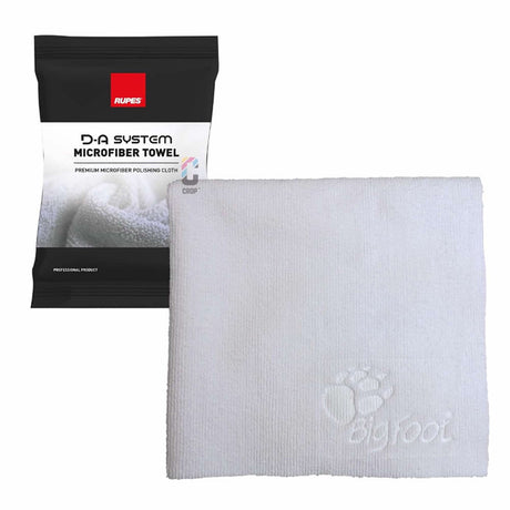 RUPES D - A System Microfiber Towel 16x16 - White - 9.BF9070 - Anchor Express