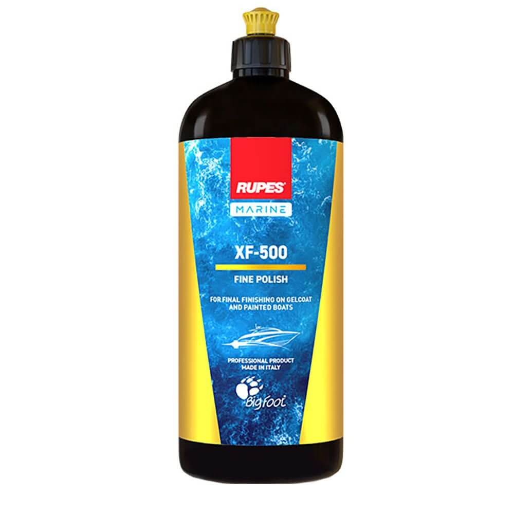 RUPES Marine XF - 500 Fine Polish 33.8oz - Final Finish for Gelcoat & Painted Boats - 9.XF500 - Anchor Express