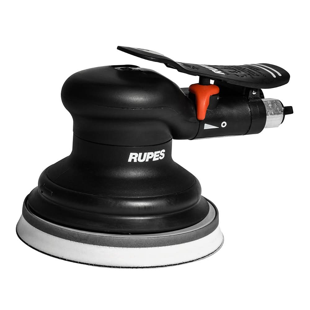 RUPES RH326 Random Orbital Palm Pneumatic Sander with 125mm Pad and 6mm Orbit - Skorpio III (Non - Vac) - RH326 - Anchor Express