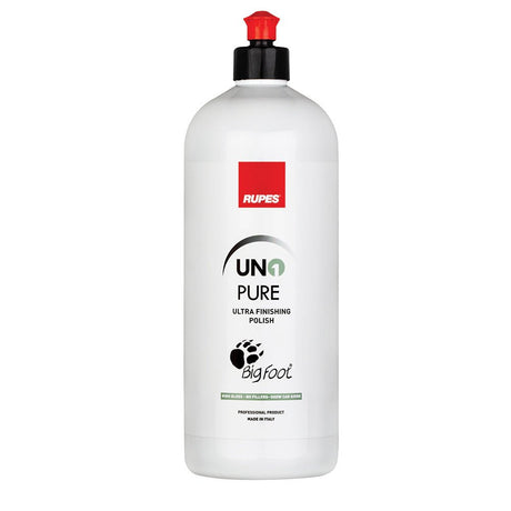 RUPES Uno Pure Ultra - Fine Finishing Polish 33.8oz * High - Gloss Automotive and Detailing Polish - 9.PURE - Anchor Express