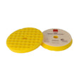 RUPES Velcro Waffle Fine Polishing Pad for Rotary Polishers 90mm - Yellow - 9.WF90M - Anchor Express