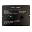 Safe - T - Alert 62 Series Carbon Monoxide Alarm - 12V - RV Flush Mount - Black - 62 - 542 - BL - Anchor Express