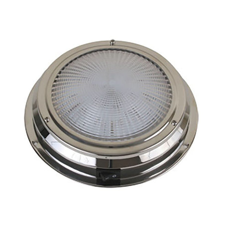 Scandvik LED Dome Light - Traditional - Stainless Steel - 5.5" - 12V - Anchor Express