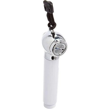 Scandvik straight push-button chrome sprayer handle with ABS plastic