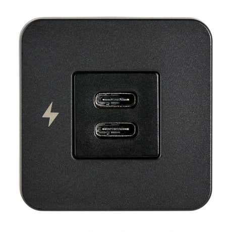 Scanstrut TILE USB - C Interior Charging Socket - 12/24V - Black Bezel - Anchor Express