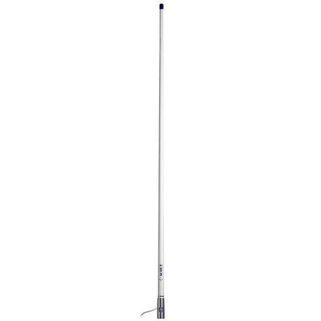 Scout 4' White VHF Antenna 3dB with Stainless Steel Ferule and 5M RG - 58 Cable - PF AN NVHF00044T - Anchor Express