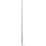 Scout 8' Black VHF Antenna with 6dB Gain, Stainless Steel Ferrule, 5M RG - 58 Coax Cable and PL - 259 Connector - PF AN NVHF00009T - Anchor Express