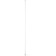 Scout 8' White VHF Antenna with 6 dB Gain and Heavy Stainless Steel Ferrule * Model PF AN NVHF00020T - PF AN NVHF00020T - Anchor Express