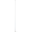 Scout 8' White VHF Marine Antenna with 6dB Gain, Stainless Steel Ferrule, 5M RG - 58 Coax and PL - 259 Connector - PF AN NVHF00007T - Anchor Express