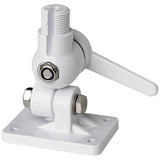 Scout Four - Way Nylon Ratchet Mount - White for Marine Antennas, Part PF AC NBASE001 - PF AC NBASE001 - Anchor Express