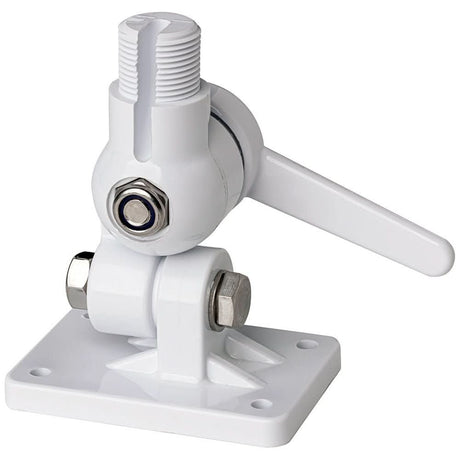 Scout Four - Way Nylon Ratchet Mount - White for Marine Antennas, Part PF AC NBASE001 - PF AC NBASE001 - Anchor Express