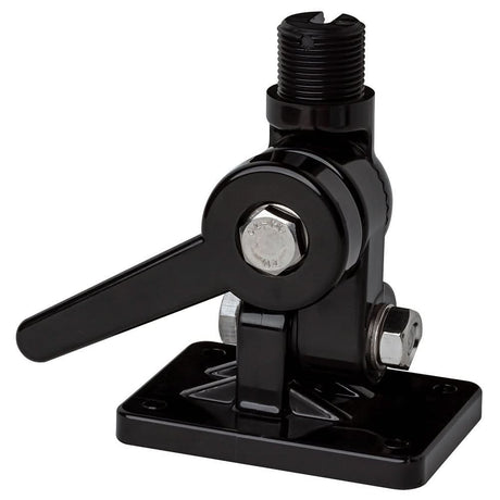 Scout PF AC NBASE002 Four - Way Nylon Ratchet Mount - Black for Marine Antennas - PF AC NBASE002 - Anchor Express